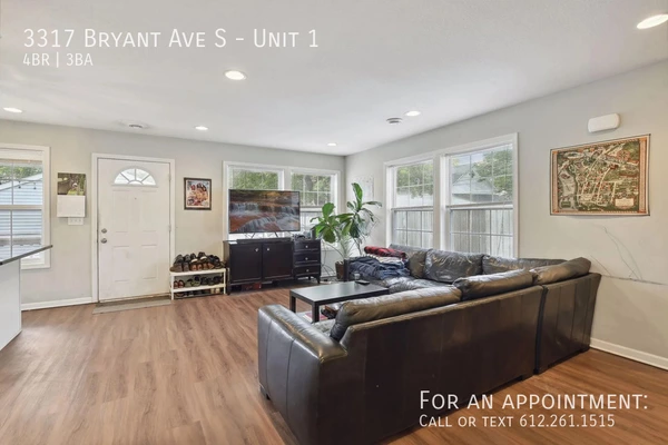4 bedrooms apartment for rent in Lyndale - Powderhorn, Minneapolis