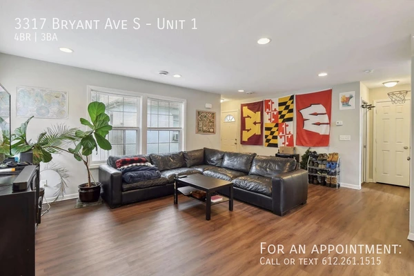 4 bedrooms apartment for rent in Lyndale - Powderhorn, Minneapolis