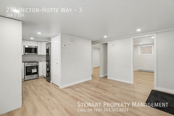 2 bedrooms apartment for rent in Lindenlea - East Ottawa, Ottawa