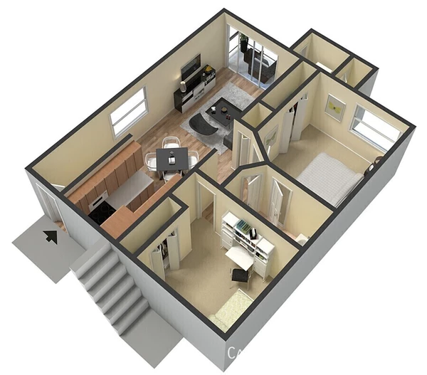 2 bedrooms apartment for rent in Temple Terrace - North Tampa, Tampa