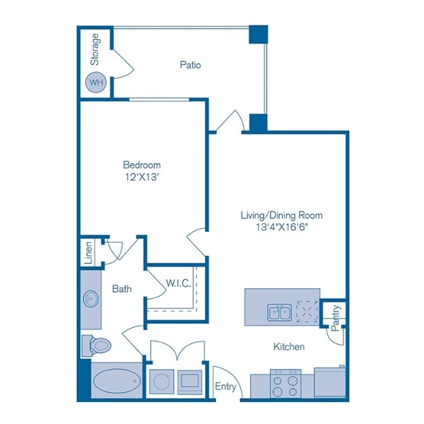 1 bedroom apartment for rent in Garrison Park - South Austin, Austin