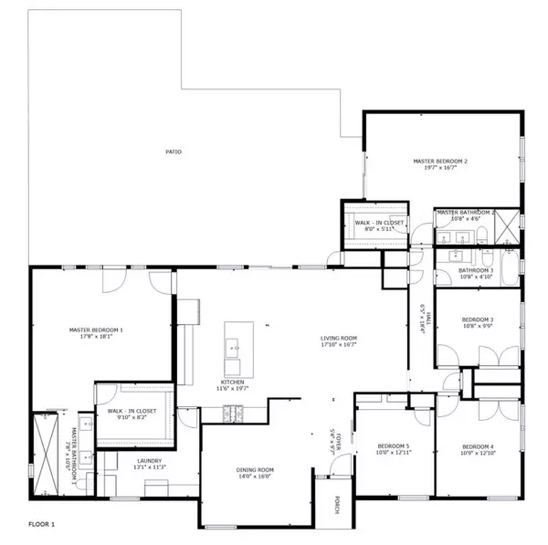 5 bedrooms apartment for rent in Northwest Dallas - Nw Dallas, Dallas