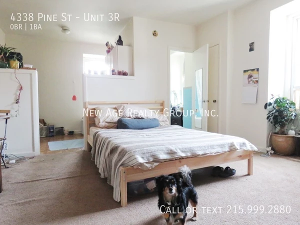 Studio Apartment for rent in Spruce Hill - West Philadelphia, Philadelphia