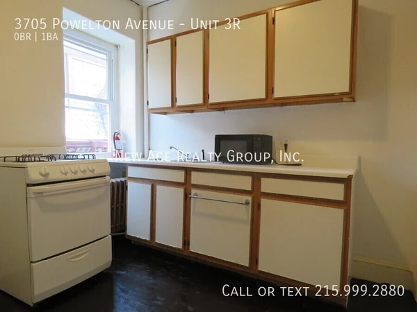 Studio Apartment for rent in Powelton - West Philadelphia, Philadelphia
