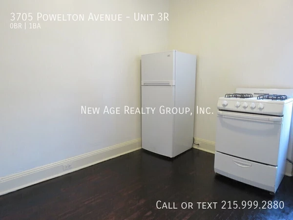 Studio Apartment for rent in Powelton - West Philadelphia, Philadelphia