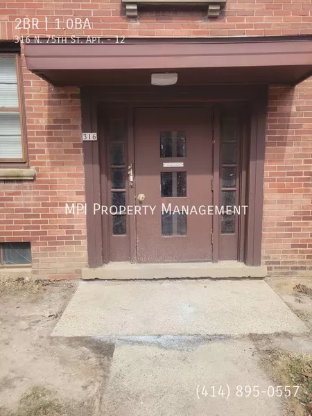 2 bedrooms apartment for rent in Bluemound Heights - West / SW Mil, Milwaukee