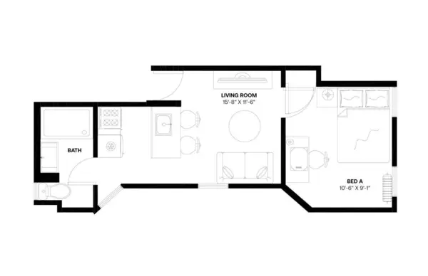 1 bedroom apartment for rent in Midtown West - Manhattan, New York