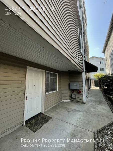 1 bedroom apartment for rent in University District - North Seattle, Seattle