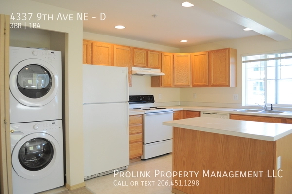 3 bedrooms apartment for rent in University District - North Seattle, Seattle