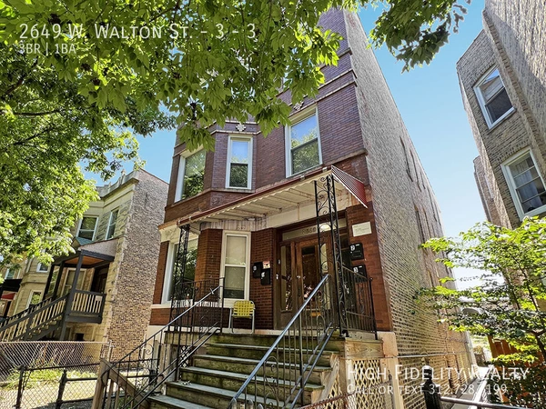 3 bedrooms apartment for rent in Ukrainian Village - West Side, Chicago