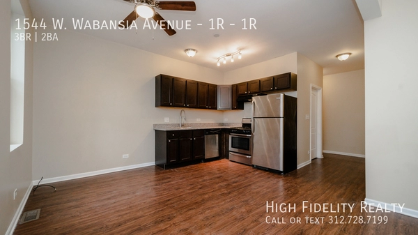 3 bedrooms apartment for rent in Wicker Park - Central, Chicago