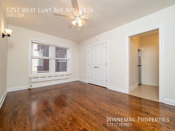 Studio Apartment for rent in Rogers Park - Far North Side, Chicago