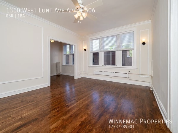 Studio Apartment for rent in Rogers Park - Far North Side, Chicago