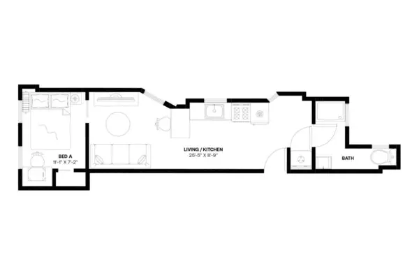 1 bedroom apartment for rent in Midtown West - Manhattan, New York