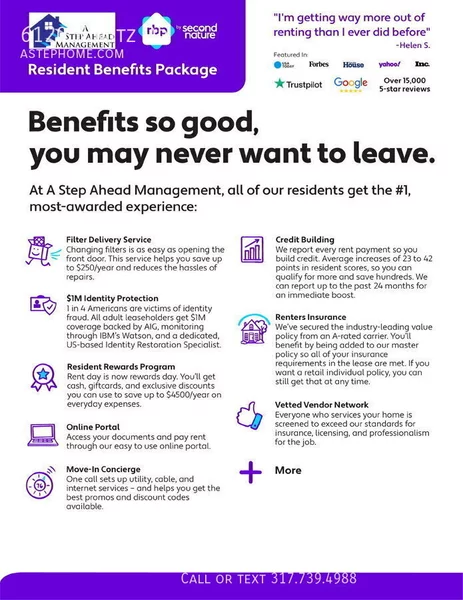 2 bedrooms apartment for rent in Arlington Woods - East Indy, Indianapolis