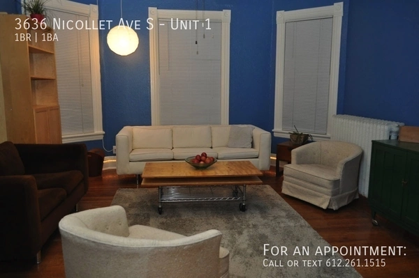 1 bedroom apartment for rent in Lyndale - Powderhorn, Minneapolis