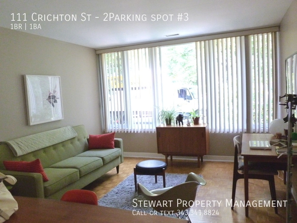 1 bedroom apartment for rent in New Edinburgh - East Ottawa, Ottawa