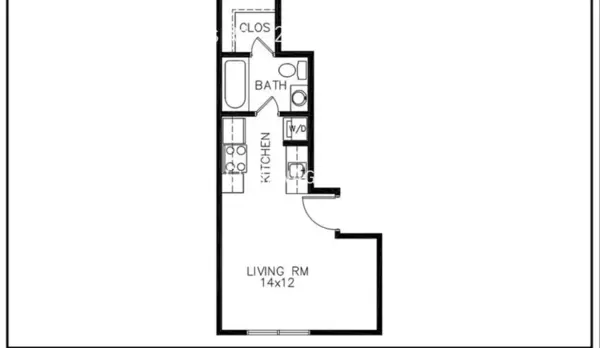 Studio Apartment for rent in Oak Lawn - Ne Dallas, Dallas