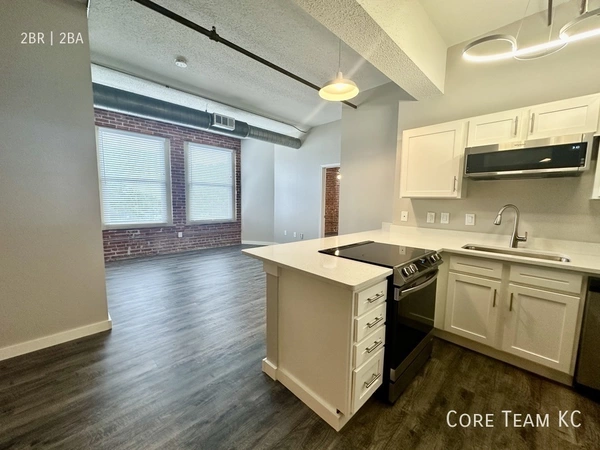 2 bedrooms apartment for rent in Downtown Kansas City - KCMO, Kansas City