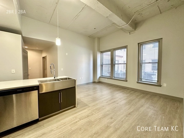 2 bedrooms apartment for rent in Downtown Kansas City - KCMO, Kansas City
