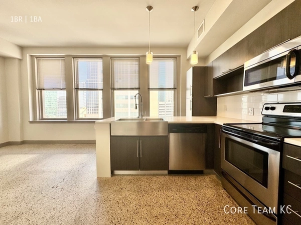 1 bedroom apartment for rent in Downtown Kansas City - KCMO, Kansas City