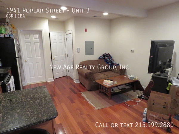 Studio Apartment for rent in Cecil B. Moore - North Philadelphia, Philadelphia