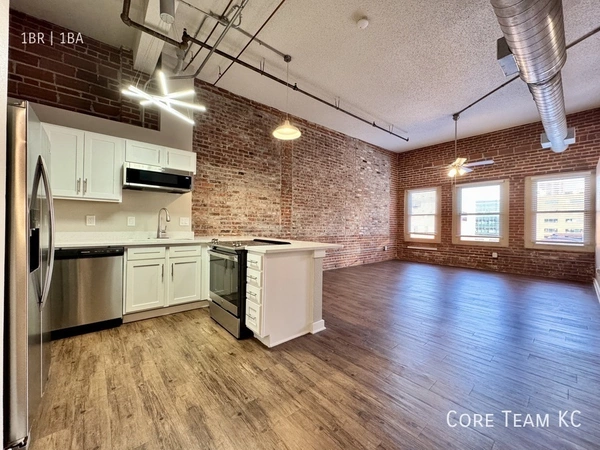1 bedroom apartment for rent in Downtown Kansas City - KCMO, Kansas City