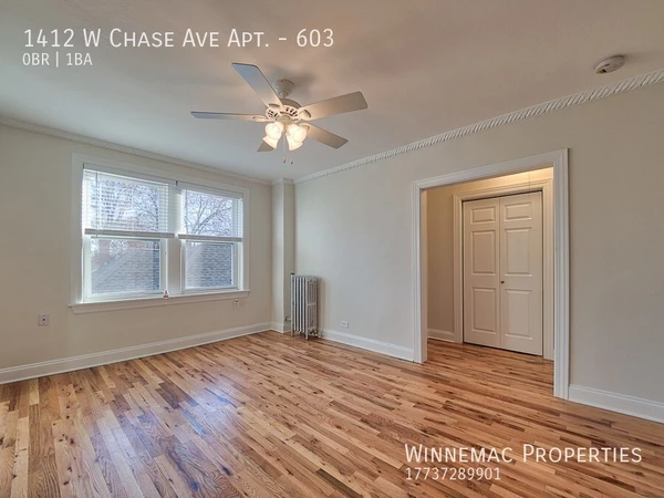 Studio Apartment for rent in Rogers Park - Far North Side, Chicago