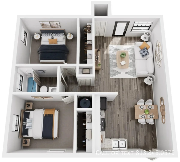 2 bedrooms apartment for rent in University - North Tampa, Tampa