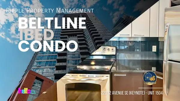 1 bedroom apartment for rent in Victoria Park - City Centre, Calgary