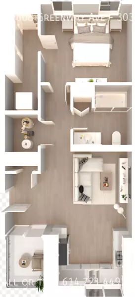 1 bedroom apartment for rent in Woodland Park - East Columbus, Columbus