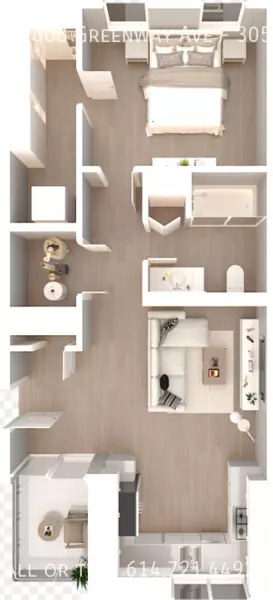 1 bedroom apartment for rent in Woodland Park - East Columbus, Columbus