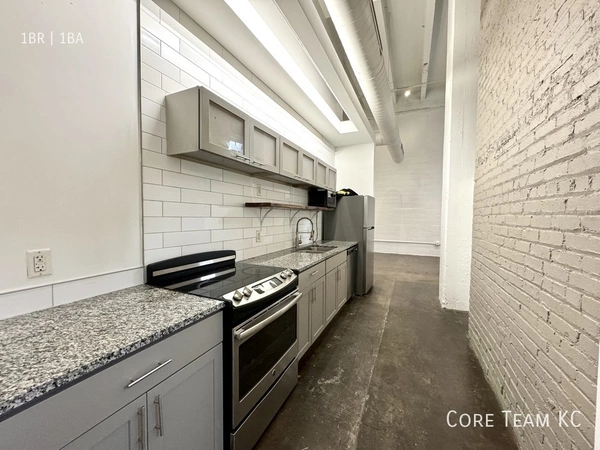 1 bedroom apartment for rent in Downtown Kansas City - KCMO, Kansas City