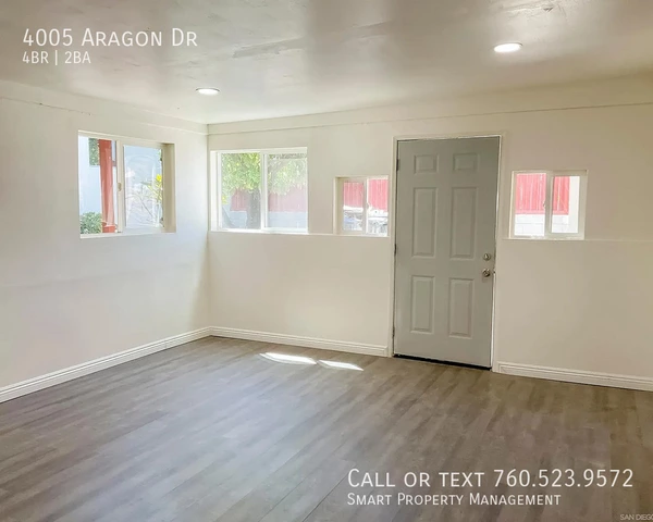 4 bedrooms apartment for rent in Rolando - Inland, San Diego