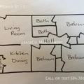 3 bedrooms apartment for rent in Milneburg - Gentilly, New Orleans