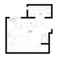 Studio Apartment for rent in Midtown West - Manhattan, New York